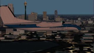 Screenshot 2 — DASH 8 100 aircraft for FS2002 Pro