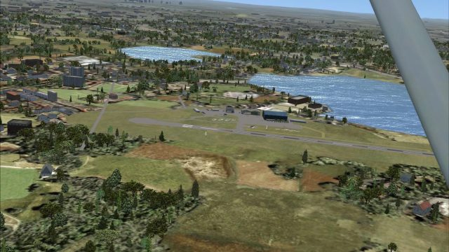 Screenshot 1 — Alfs UK Airfields Scenery