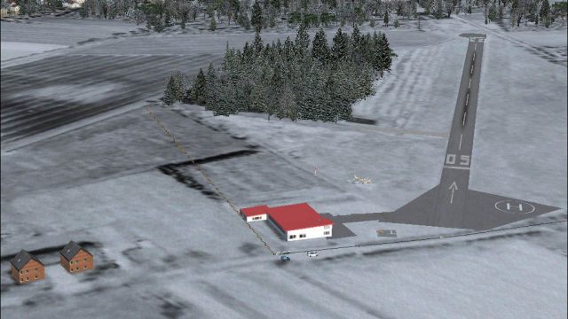 Screenshot 1 — Airfield Ahrenlohe Scenery