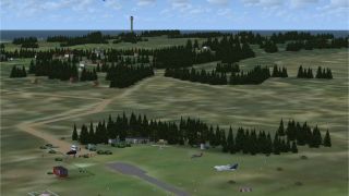 Screenshot 1 — EKAT-Anholt Isle VFR Photo Scenery