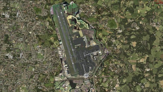 Screenshot 1 — Gatwick Free Scenery