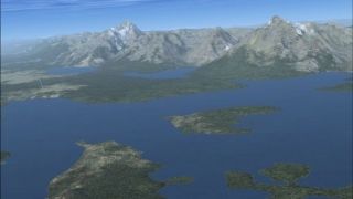 Screenshot 1 — Rocky Mountains Landclass Scenery