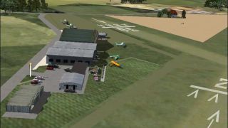 Screenshot 2 — Alf's UK Airfields Scenery