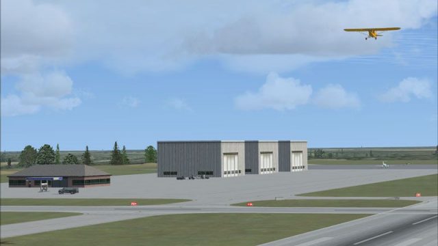 Screenshot 1 — Frank Lenihan Municipal Airport Scenery