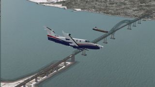 Screenshot 2 — Laviolette Bridge Scenery