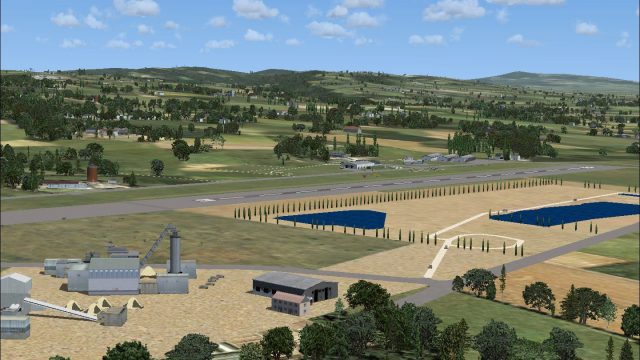 Screenshot 1 — Alf's UK Airfields Volume 3 Scenery