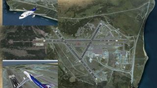 Screenshot 1 — Punta Arenas Airport Scenery