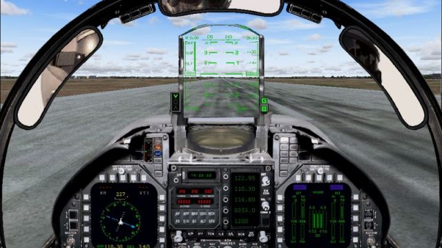 Screenshot 1 — Updated: FS2004 EdA Ejercito del Aire Espano McDonnell-Douglas/Boeing EF-18A+ Hornet