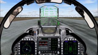 Screenshot 1 — Updated: FS2004 EdA Ejercito del Aire Espano McDonnell-Douglas/Boeing EF-18A+ Hornet