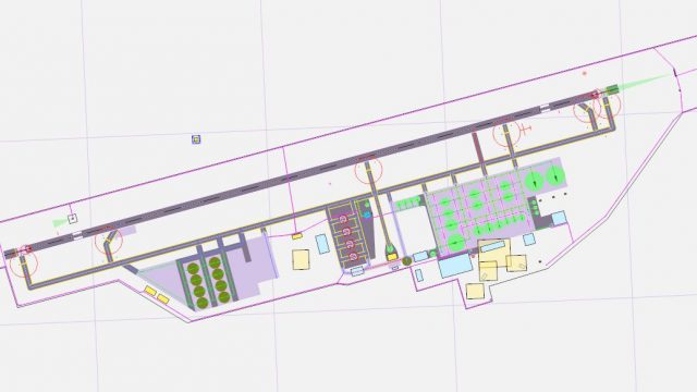 Screenshot 1 — Aden International Airport Scenery