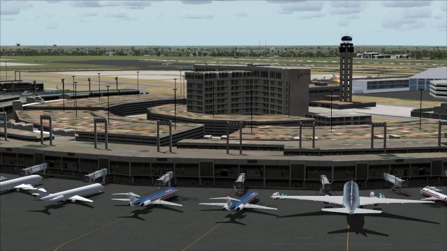 Screenshot 1 — Dallas-Fort Worth International Scenery
