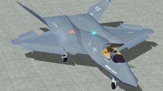 Screenshot 2 — Northrop/McDonnell Douglas YF-23A Black Widow II PAV-1 87800 and PAV-2 87801
