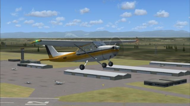 Screenshot 1 — Redding Municipal Airport Scenery