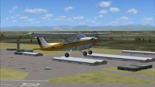 Screenshot 1 — Redding Municipal Airport Scenery