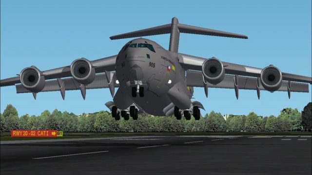 Screenshot 1 —  FS2004/FS2002 Boeing C-17 Globemaster III Fuerza Aerea De Chile