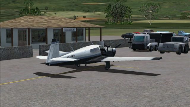 Screenshot 1 — Hana Airport Scenery
