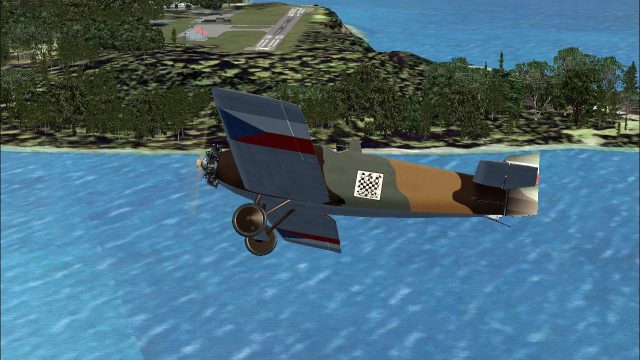Screenshot 1 — Saba Island Scenery