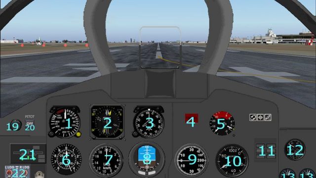 Screenshot 1 — MIG-19C/J-6. Full aircraft in China AF and USSR AF liveries