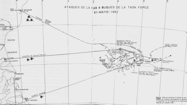 Screenshot 1 — Updated FS2004 Dassault Mirage M5 Dagger Argentina AF
