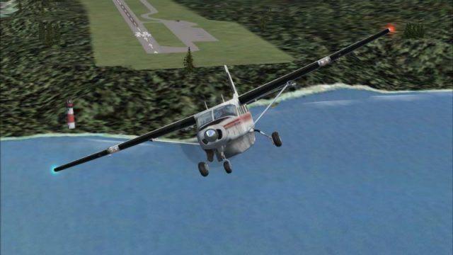 Screenshot 1 — Shelter Cove Airport Scenery