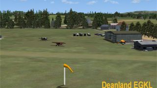 Screenshot 1 — Alf's UK Airfields Volume 9 Scenery