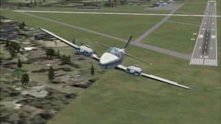 Screenshot 1 — CA Yuba County Airport Scenery