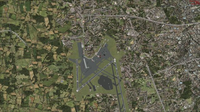 Screenshot 1 — Dublin Airport Scenery