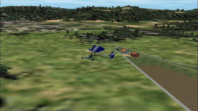 Screenshot 1 — Vieux-Ferette LF6822, N.E. France for FS2004/FS2002