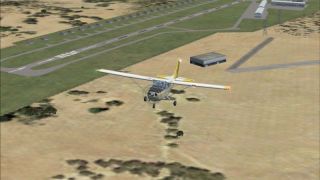 Screenshot 1 — Watts-Woodland Airport Scenery