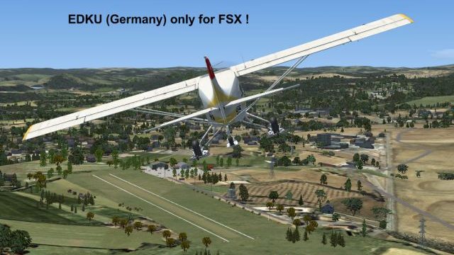 Screenshot 1 — Finnentrop Airport Scenery