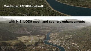 Screenshot 3 — FS2004/FS2002 76-m Mesh for Southeastern B.C