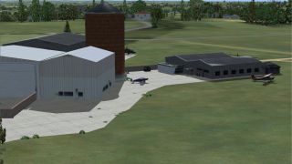 Screenshot 1 — Alf's UK Airfields Volume 10 Scenery