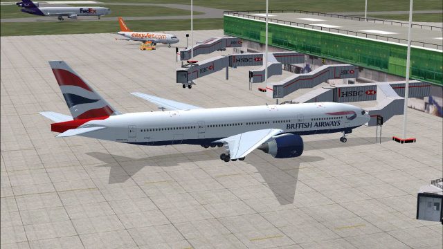 Screenshot 1 — London Stansted Airport Scenery