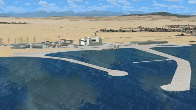 Screenshot 1 — Koeberg Power Station Scenery