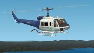 Screenshot 2 — FS2004/FS2002 Bell 205A-1 Stratford Helicopters