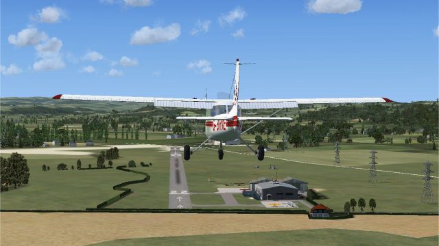 Screenshot 1 — Alf's UK Airfields Volume 11 Scenery