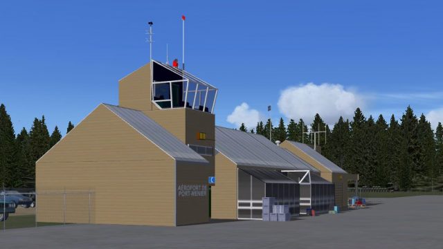 Screenshot 1 — Aeroport de Port-Menier Scenery