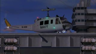 Screenshot 2 — FS2004/FS2002 Bell 205A-1 U.S. Navy Huey v2