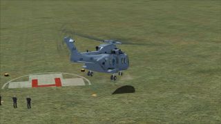 Screenshot 12 — White House Landing Pad Scenery