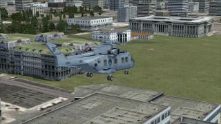 Screenshot 3 — White House Landing Pad Scenery