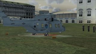 Screenshot 18 — White House Landing Pad Scenery