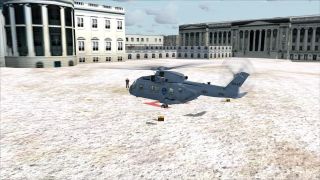 Screenshot 2 — White House Landing Pad Scenery