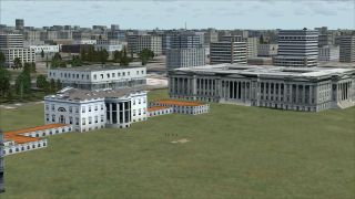 Screenshot 4 — White House Landing Pad Scenery