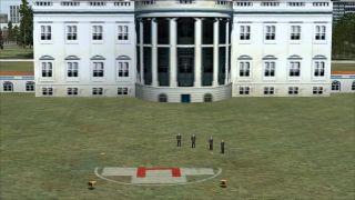 Screenshot 11 — White House Landing Pad Scenery