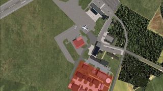 Screenshot 1 — Odense Airport Scenery