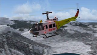 Screenshot 2 — FS2004/FS2002 Bell 205A-1 Swiss Rescue (standard) v1