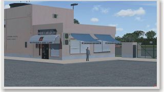 Screenshot 3 — Coimbra Airfield Scenery