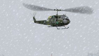 Screenshot 5 — FS2004/FS2002 Bell UH-1H Iroquois Hellinic Air Force