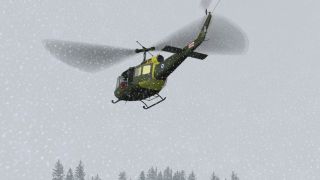 Screenshot 3 — FS2004/FS2002 Bell UH-1H Iroquois Hellinic Air Force