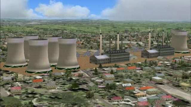 Screenshot 1 — Johannesburg Power Stations Scenery